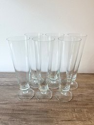 Set Of 6 Pilsner Glasses