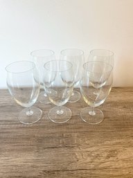 Set Of 6 Water Goblets