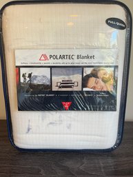 NEW!! Polartec Full/queen 90x90 Soft Cream Blanket