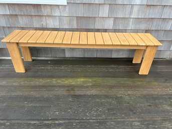 Outdoor Bench By West Elm