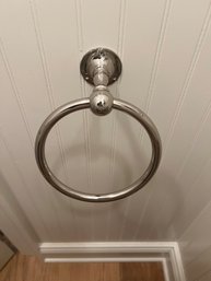Lot #1 Of 3 Chrome Hand Towel Ring