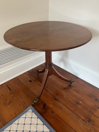 Antique Mahogany Tilt Top Table