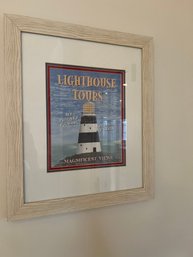Lighthouse Tours Decorative Print