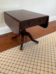 Antique Mahogany Drop Leaf Table