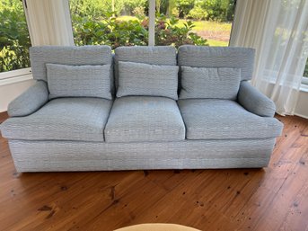 Blue And White Ferrel Mittman Sofa