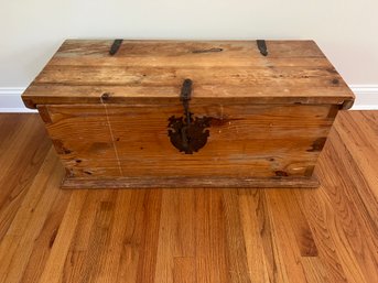 Antique Pine Trunk