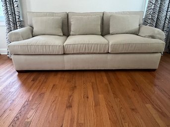 Taupe Custom Sofa