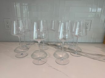 Set Of 12 CB2 Wine Glasses