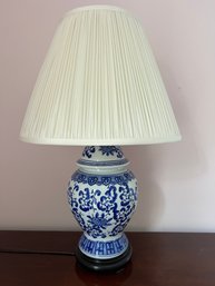 Blue And White Ceramic Table Lamp