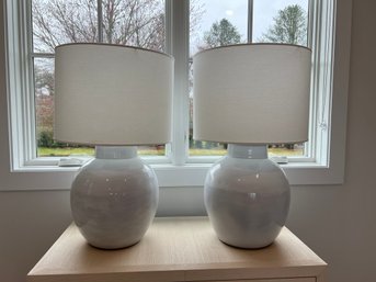 Pair Of Serena And Lily Morris Table Lamps
