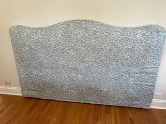 Custom Upholstered Lulu DK Fabric King Headboard