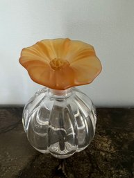 Vintage Perfume Glass Bottle