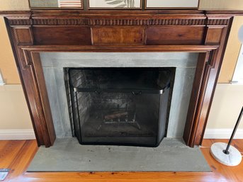 Mahogany Fireplace Mantle