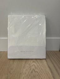 Kassatex White Queen Fitted Sheet New In Package (2 Of 2)
