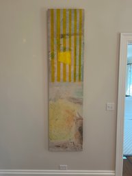 Contemporary Abstract Art Yellow Unknown Artist