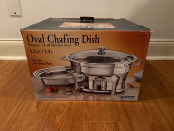 Oval Chafing Dish 4.2 Quart New In Box