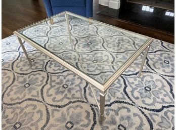 Ethan Allen Glass Coffee Table