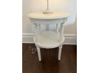 Restoration Hardware Round End Table