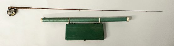 Vintage 1960's Abercrombie & Fitch 1oz Banty Fly Rod With Handy Bros Flyweight Reel - Rare