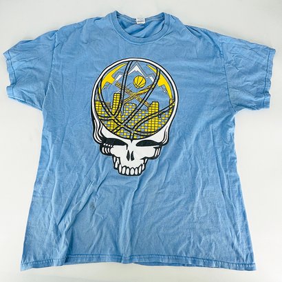Vintage Grateful Dead T-shirt - Mens XL - Denver Nuggets NBA Theme - Colorado
