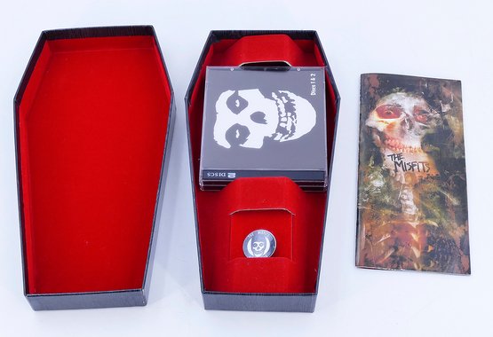 Misfits Coffin 4-CD Box Set (1996) - With Booklet And Fiend Club Pin