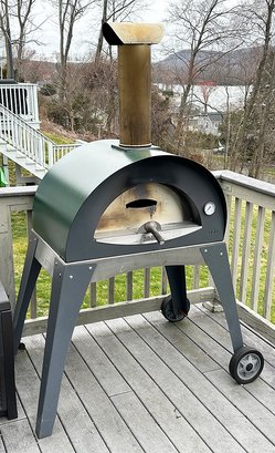 Alfa Ciao Wood Fired Pizza Oven - With Stand - In Green - Original Cost $2500 - Pick Up Must Be Scheduled