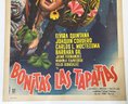 Vintage 1961 Mexican One-Sheet Movie Poster - BONITAS LAS TAPATIAS - Linen Backed