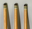 Set Of 3 Dufferin 19oz Maple Leaf Pool Cues - In Very Good Condition