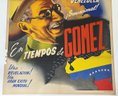Vintage 1950's Mexican One-Sheet Movie Poster - EN TIEMPOS DE GOMEZ - Linen Backed