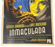 Vintage 1950 Mexican One-Sheet Movie Poster - INMACULADA - Linen Backed