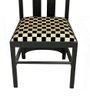 Set Of 6 - Charles Rennie Mackintosh Style Ingram Chairs - Original Cost $6000