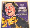 Vintage 1951 Mexican One-Sheet Movie Poster - LA MARQUESA DEL BARRIO - Linen Backed