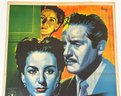 Vintage 1952 Mexican One-Sheet Movie Poster - MI ESPOSA Y LA OTRA  - Linen Backed