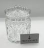 Waterford Lismore Crystal Biscuit Barrel - Cost New $335