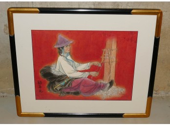 Framed Asian Print - Carroll Condit Galleries