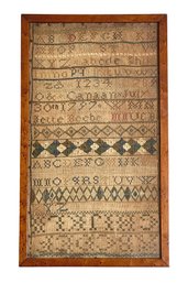 1797 Canaan, CT Needlepoint Sampler - Jette Beebe