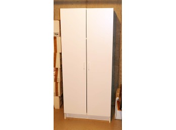 Wardrobe Storage Cabinet In White