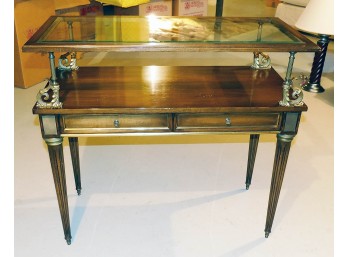 Louis XVI Style Mahogany Tray/Pastry Table