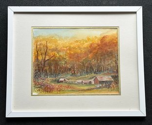 Jerry Gannotti Watercolor Landscape Painting