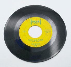 Original 1964 The Beatles 7' 45 Single Record - Twist And Shout / There's A Place - Tollie Records