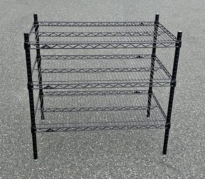 Metro 3-Shelf Chrome Wire Rack - In Black - High Quality, Approved For Food Storage
