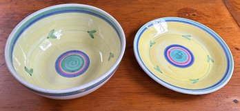 Tournesol (Italy) Ceramic Salad/Pasta Bowl & Serving Plate - Williams-Sonoma