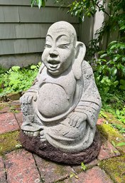 Solid Concrete Buddha Sculpture