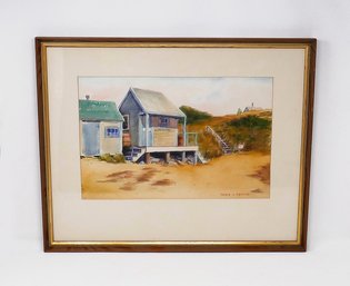 Original Watercolor Painting - Marie H. Griffin - Cape Cod Scene