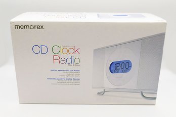 Memorex CD Clock Radio - Rise And Shine - New In Box