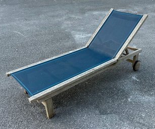 Kingsley-Bate St. Tropez Teak Outdoor Chaise - MSRP $1300