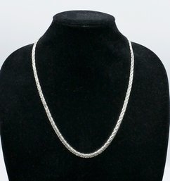 24' Sterling Silver Braided Chain