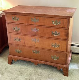 American Chippendale Cherry Chest Of Drawers - Circa 1770