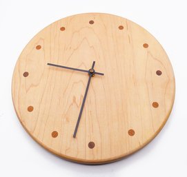 Modern Wood Wall Clock