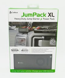 Cobra JumPackXL Portable Car Jump Starter: Battery Charger, Power Pack & LED Flash Light - NEW ($150)